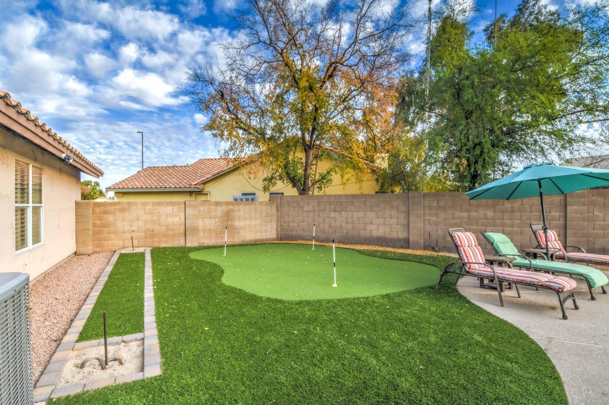 Villa Route 66 Oasis In Downtown Gilbert With Heated Pool & Mini Golf Extérieur photo